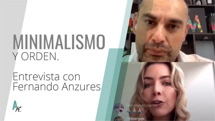 Minimalismo Minimalismo y Orden | Entrevista con Fernando Anzures